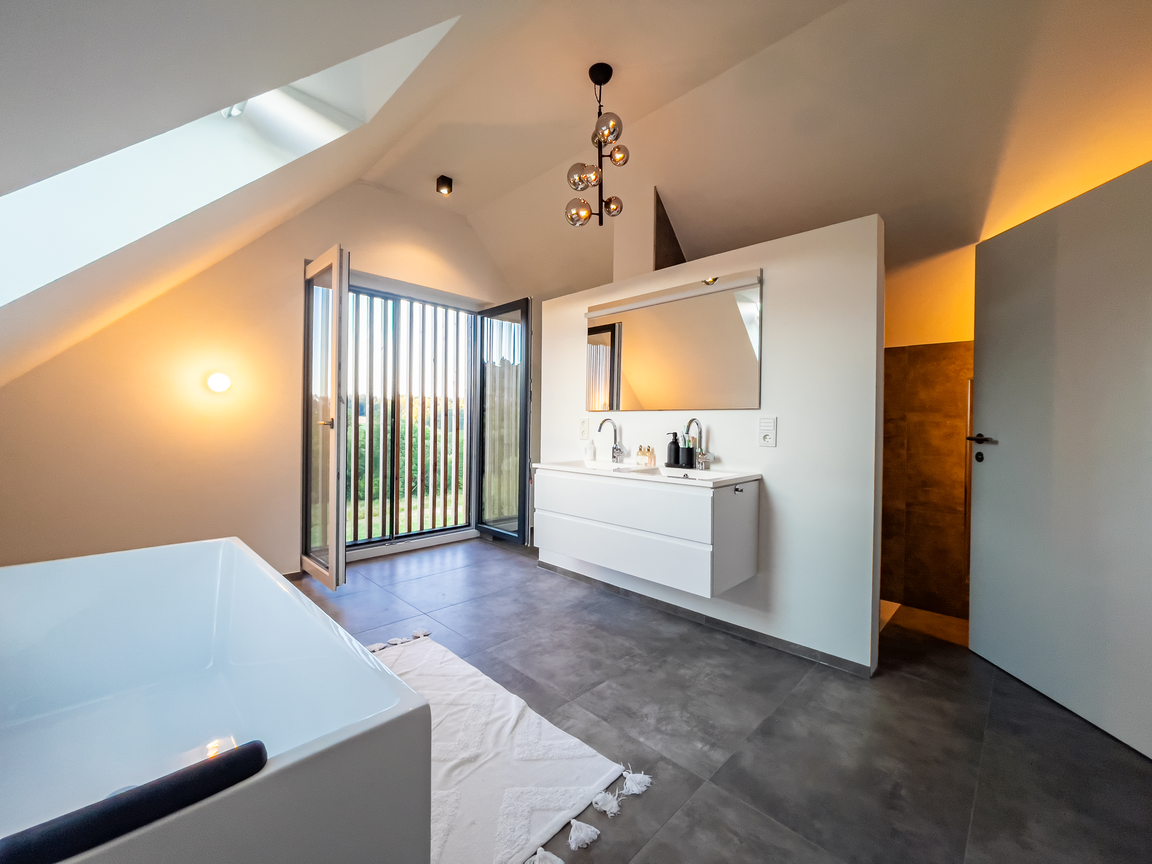 Trockenbauwände im Badezimmer